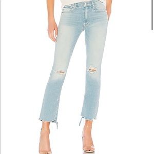 MOTHER The Dutchie Ankle Jean in “Nice Shot”